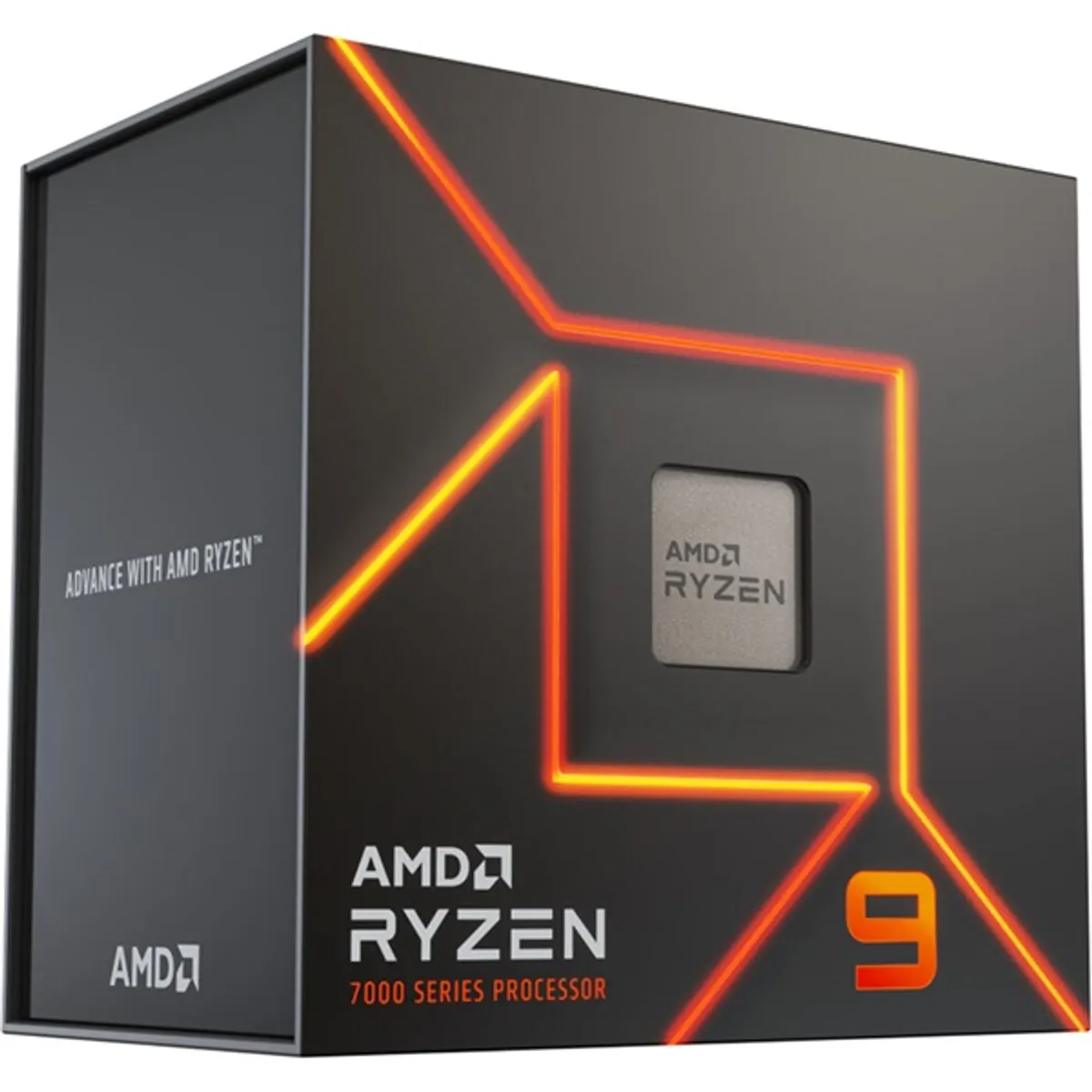 AMD 100-100000589WOF Ryzen 9 7900X AM5 12C24T 4.7GHz 5.6GHz 170W 64MB L3 12MB L2 #1