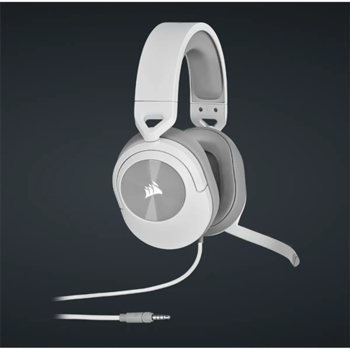 CORSAIR CA-9011261-EU HS55 Stereo fejhallgató fehér 50mm neodímium meghajtók #1