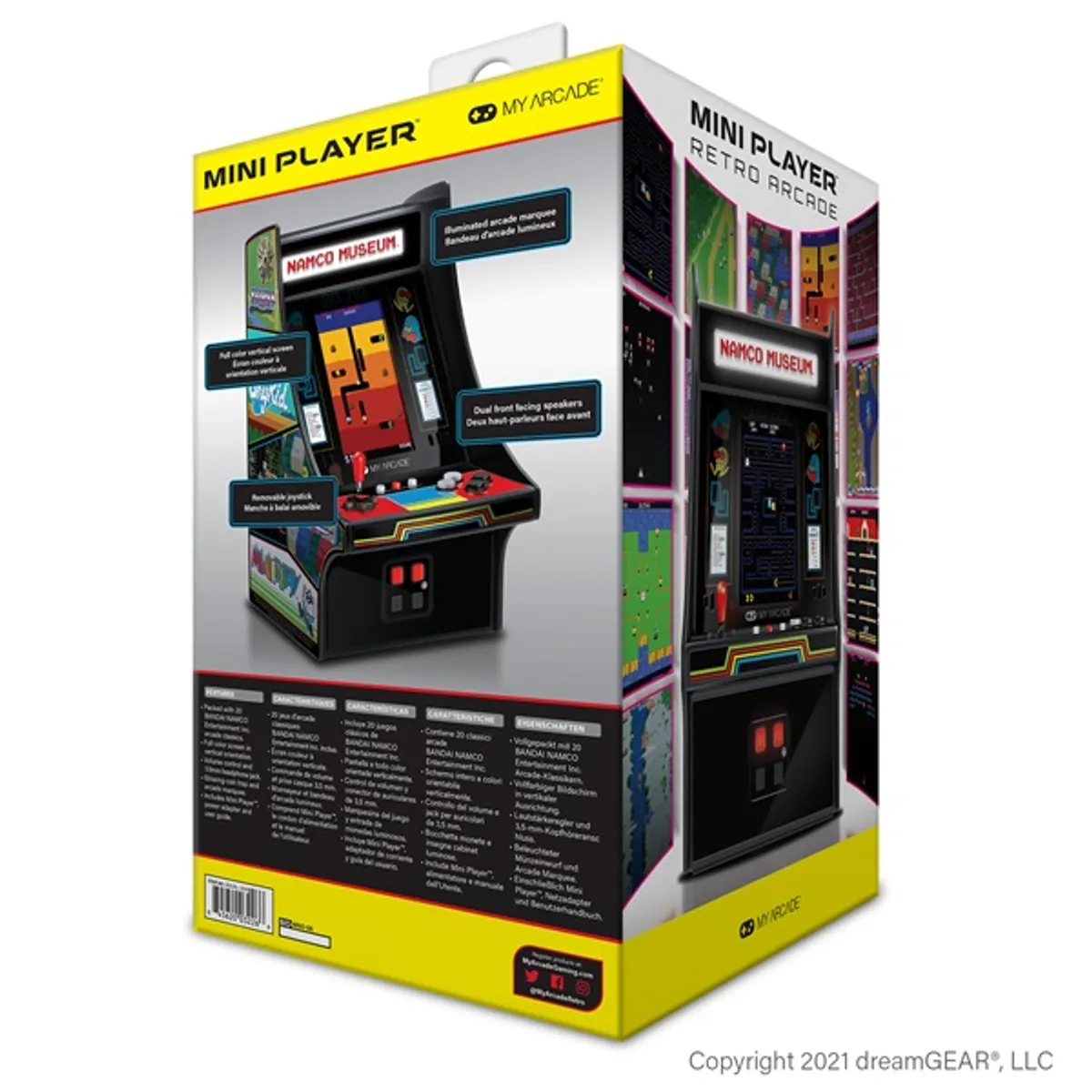 MY ARCADE DGUNL-3226 Namco Museum 20in1 mini lejátszó 10" kijelző #5