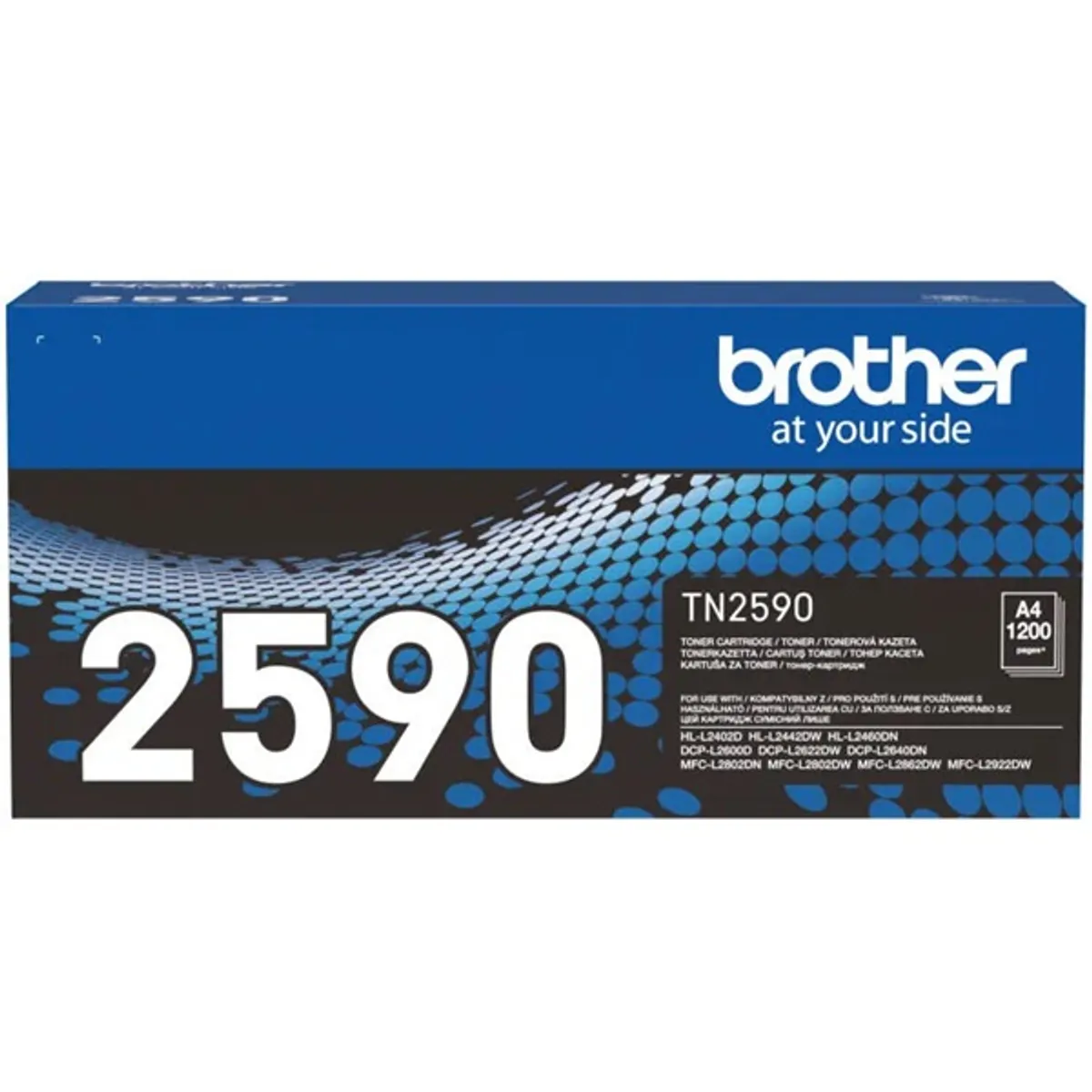 Brother TN2590 tonerkazetta fekete 1200 oldal eredeti #1