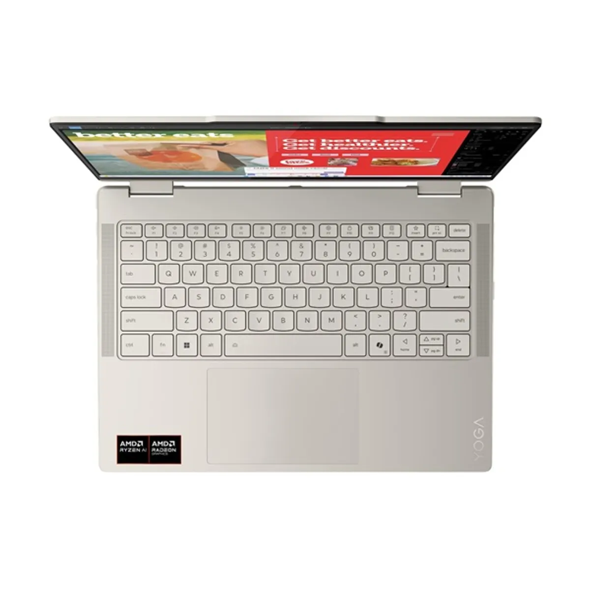 LENOVO-IDEA 83JR002FHV IdeaPad Flex 5 14" 1920x1200 AMD Ryzen AI 5 340 16GB LPDDR5X 512GB SSD Radeon 840M Windows 11 Home 70Wh 802.11be #7