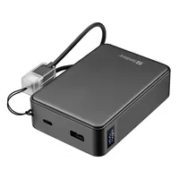 Sandberg 421-40 Nano Powerbank 20000 PD20W USB-C USB-A digitális kijelző