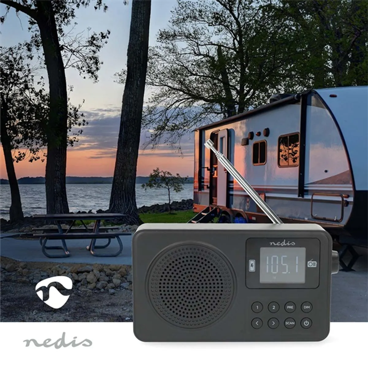 Nedis RDFM2225BK 2.25" hangszóró #5