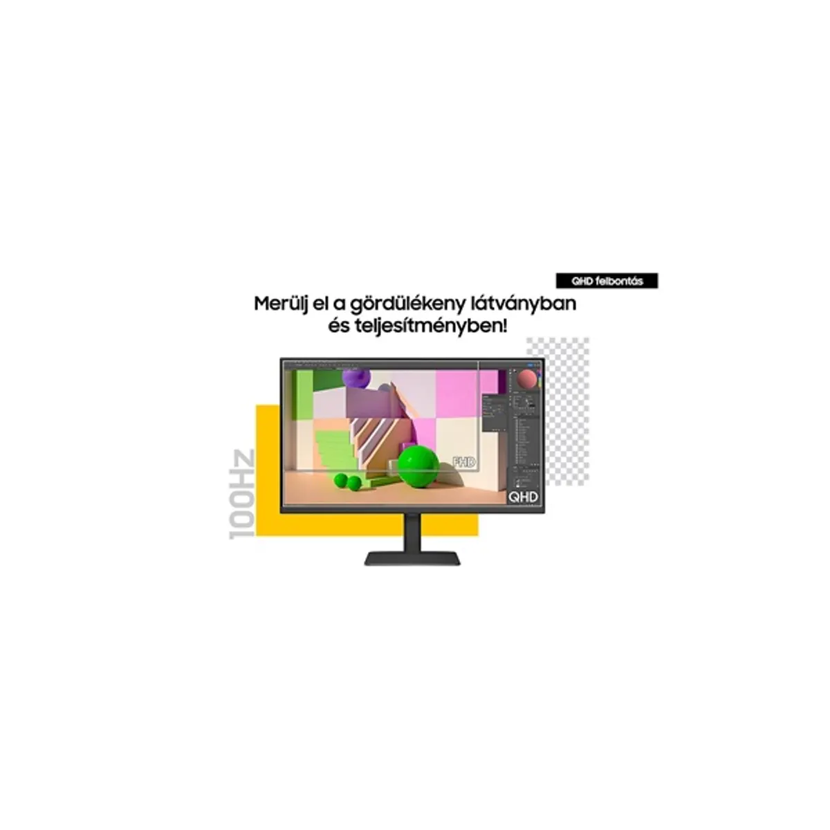 SMG MON LS32D600EAUXEN 32" IPS 100 Hz 16:9 HDR 350 lumen 100x100 VESA HDMI DP USB #6