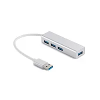 Sandberg 333-88 Saver 4-portos USB 3.0 hub ezüst