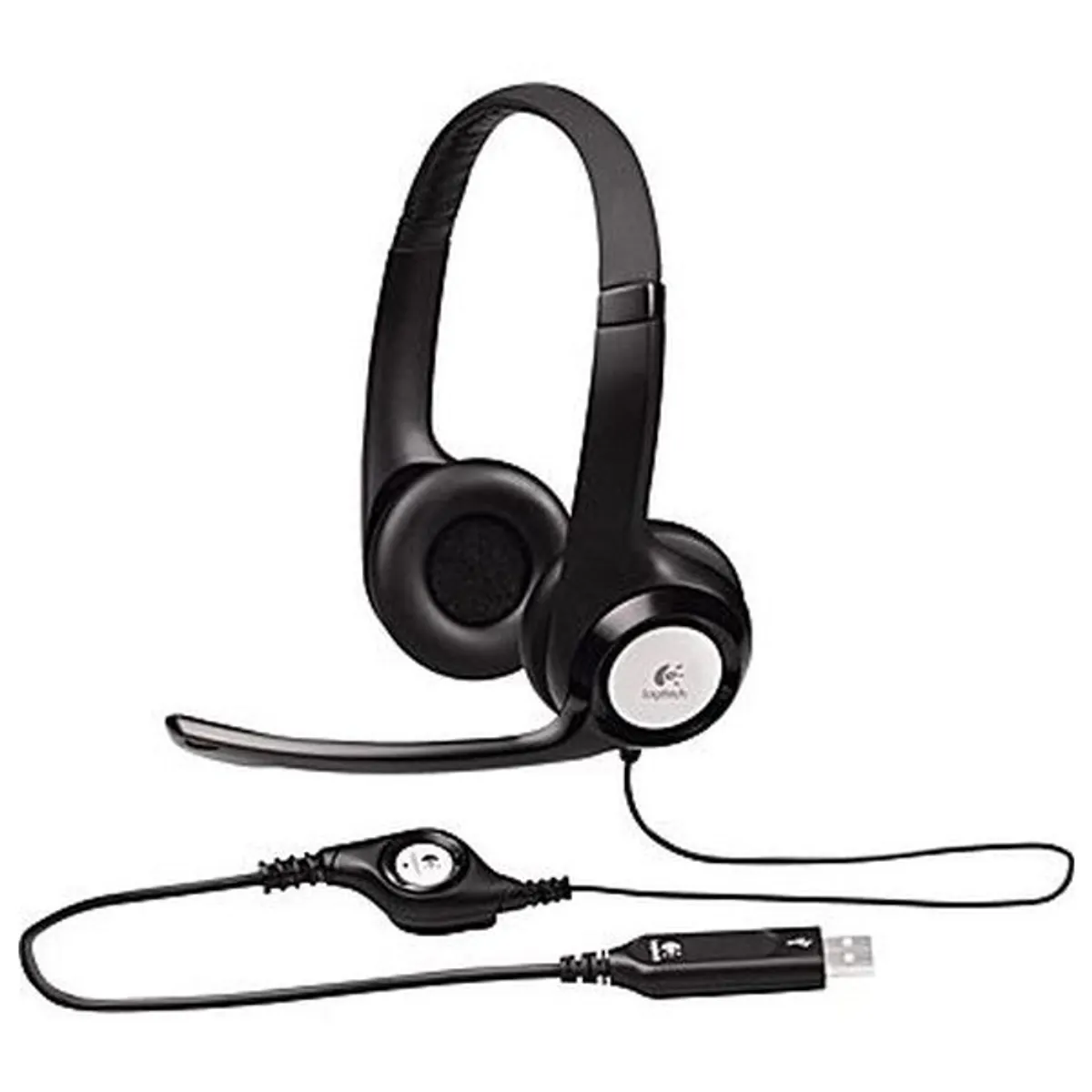 Logitech 981-000406 H390 fejhallgató USB zajszűrős mikrofonos stereo #1