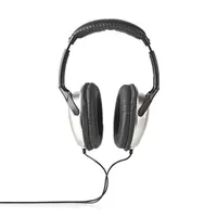 Nedis HPWD1200BK fejhallgató 40 mm neodímium, 2,7 m kábel, teljes fülfedő, aranyozott dugaszok #3