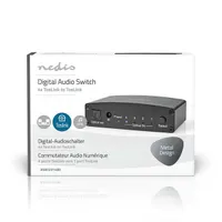 Nedis ASWI2514BK digitális audiokapcsoló fekete 4x Toslink #4