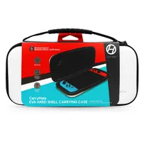 HYPERKIN M07599-WH CarryMate EVA fehér utazótok kompatibilis Nintendo Switch OLED és Switch Lite
