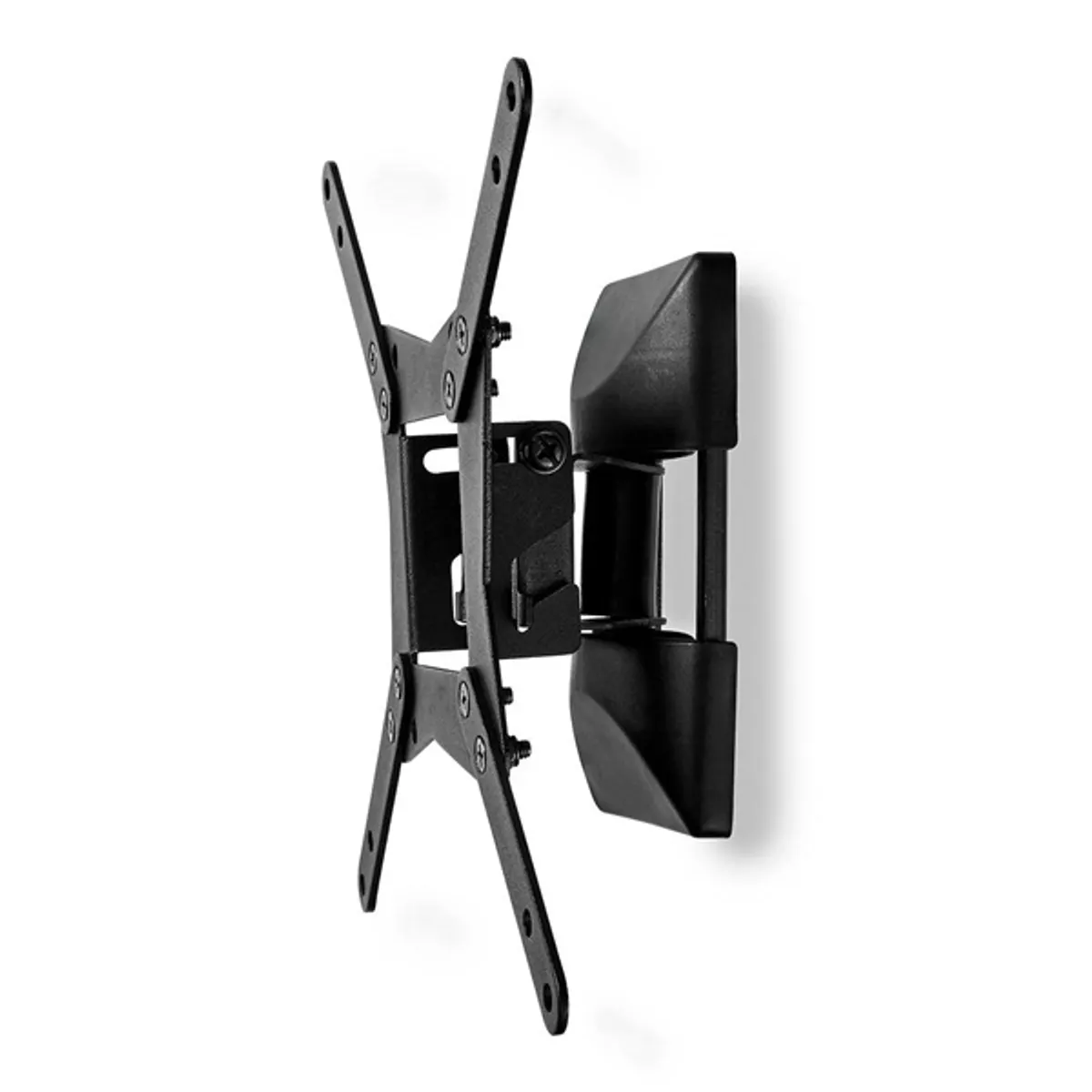 Nedis TVWM11BK dönthető és forgatható fali konzol 10"-32" méret 30 kg VESA 75x75 100x100 200x100 200x200 döntés 15 fok forgás 140 fok #2