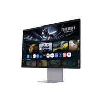 SMG MON LS32FM900SUXDU monitor OLED 32" 3840x2160 165 Hz 0,03 ms HDR HDMI DP USB-C USB Bluetooth webkamera hangszóró VESA 100x100 pivot ezüst #3