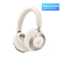 ANKER A3062G21 Soundcore Space One Pro összecsukható vezeték nélküli aktív zajszűrő krémszínű fejhallgató #1