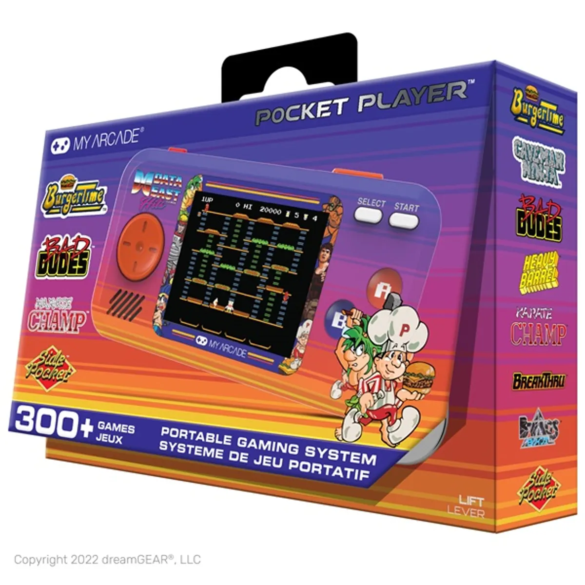 My Arcade DGUNL-4127 Pocket Player Data East 300 #3