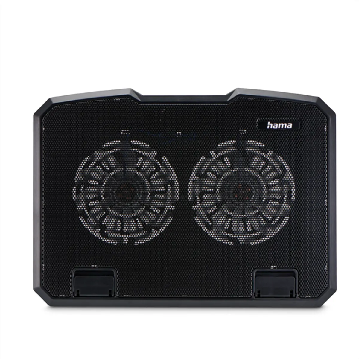 Hama 00126806 notebook hűtő 15.6" kék LED világítás, 2 db ventilátor, USB aljzatról működtethető #3