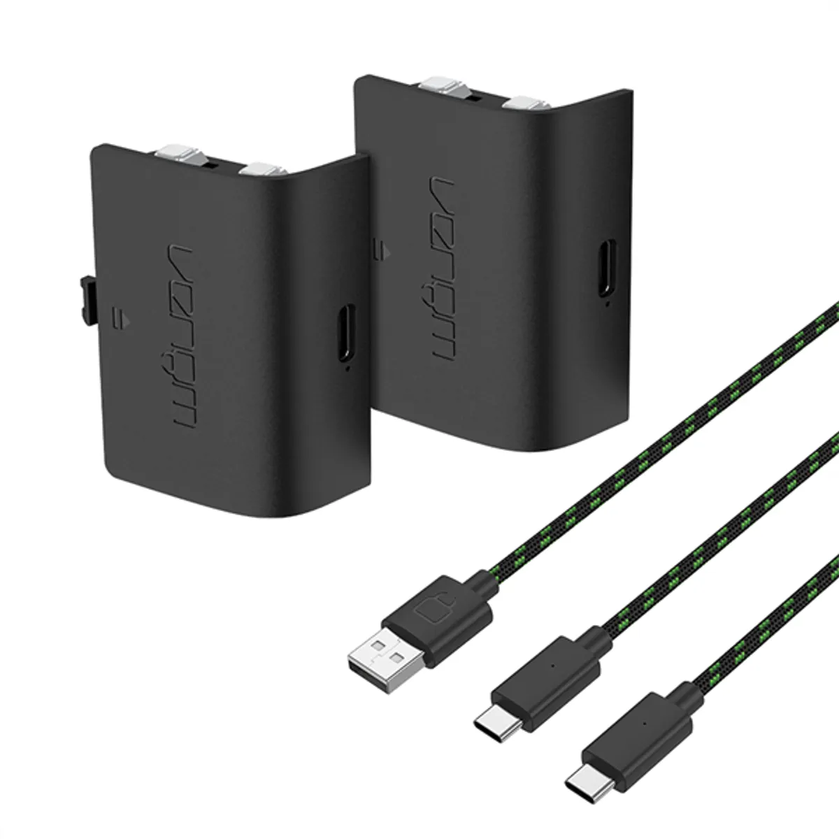 Venom VS2882 Xbox Series X és S akkumulátor készlet 2db 850 mAh akkumulátor, 3 m duál töltőkábel #2