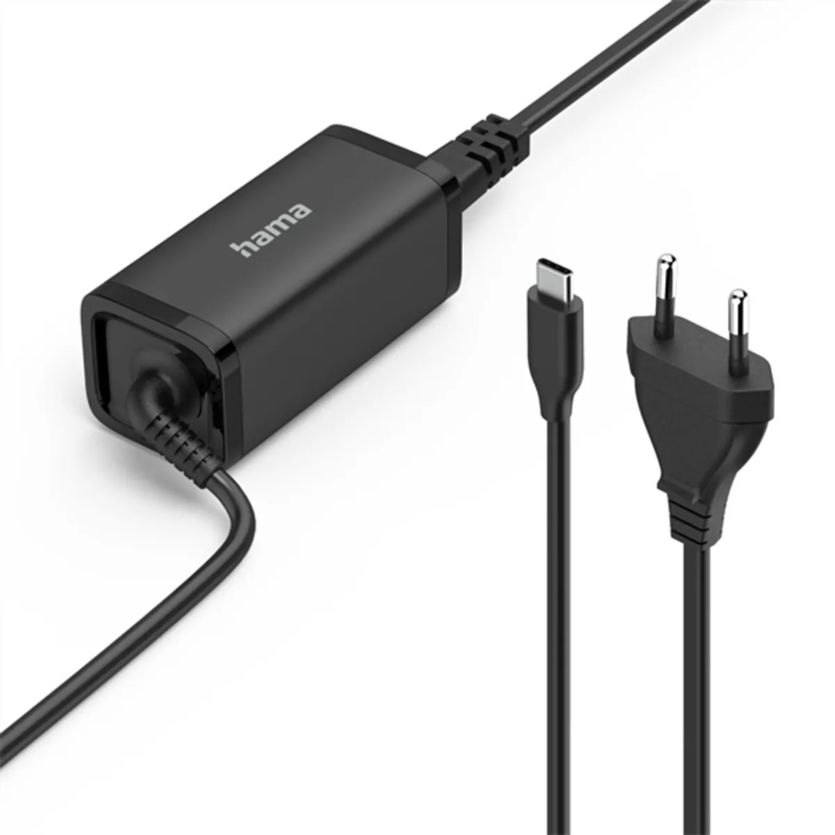 HAMA 00200022 GaN USB-C töltő 45W 100-240V USB PD Thunderbolt 3 és 4 kompatibilis #1