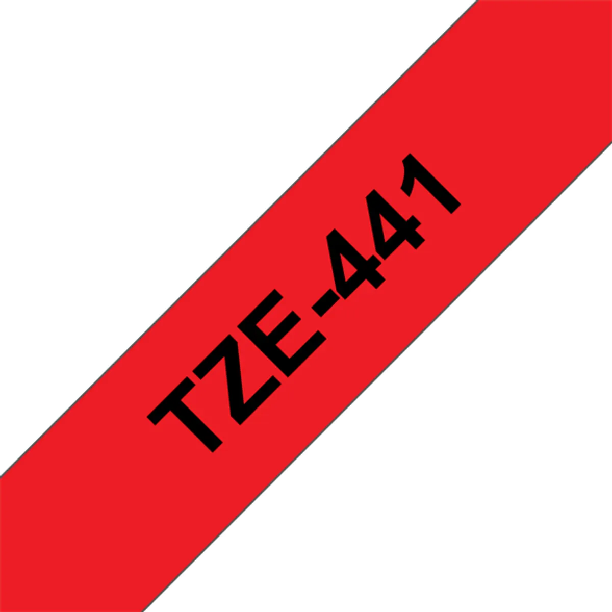 BROTHER TZE441 TZe laminált szalag 18 mm 8 m piros alapon fekete #1