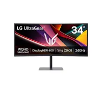 LG MON 34G630A-B.AEUQ 34G630A játékmonitor 34" Ívelt VA 21:9 3440x1440 240 Hz 1,00 ms HDMI DP USB 100x100mm VESA