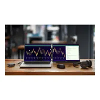 DELL SNP 210-BQTB 14" IPS monitor 1920x1200 16:10 60Hz 400 lumen USB-C HDMI DisplayPort VESA 100x100 állítható magasság dönthető forgatható #6