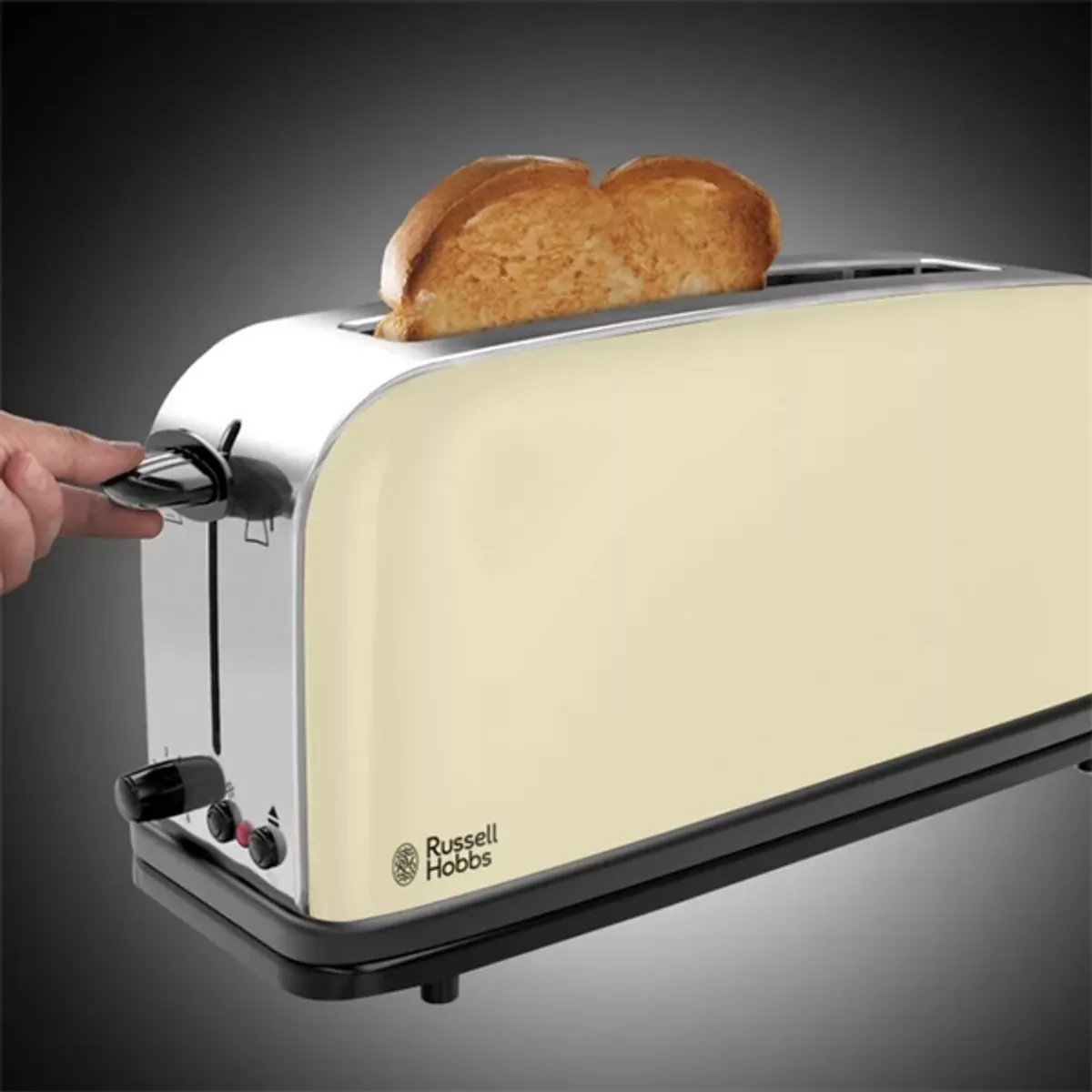 Russell Hobbs 21395-56 Colours Plus krém hosszúszeletes kenyérpirító 2-szeletes #2