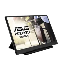 ASUS MON MB165B kijelző 15.6" 1366x768 16:9 60 Hz 220 cdm2 500:1 TN USB beépített táp