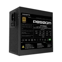 GIGABYTE gp-p850gm moduláris tápegység 850w 80 gold hyb 120 mm ventilátor 8 sata 4 molex 4 floppy #2