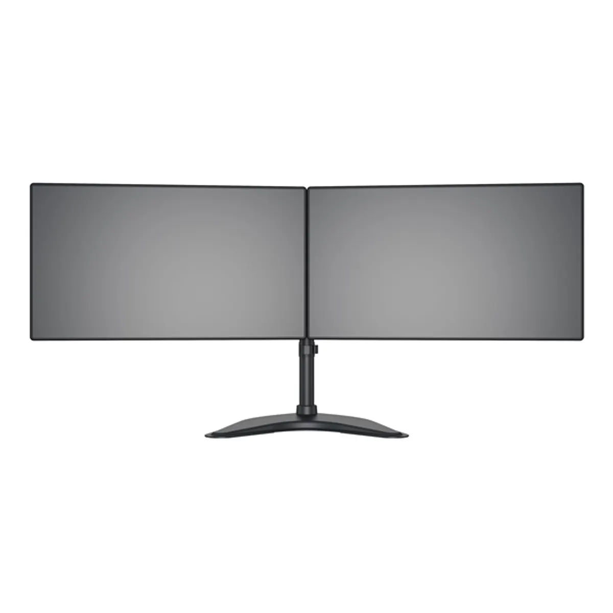 MULTIBRACKETS 7350073733330 M Deskstand Basic Dual 15-27" fekete 75x75 100x100 mm, 8 kg, magasság 100-450 mm, tilt 45 fok, forgó 360 fok #9