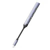 Colorway CW-HUB04 USB-C hub 4-port 1x USB 3.0, 3x USB 2.0 alumínium ötvözet sötétszürke 0,12 m #2