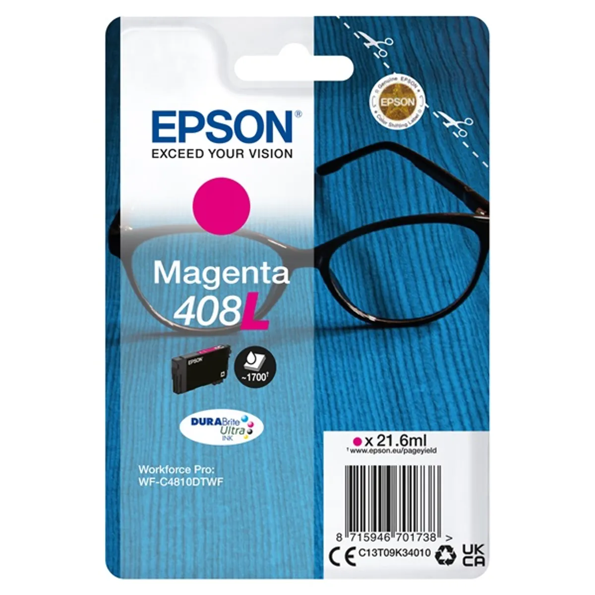 EPS BUS_IM C13T09K34010 Tintapatron magenta 1700 oldal 21.6 ml #1
