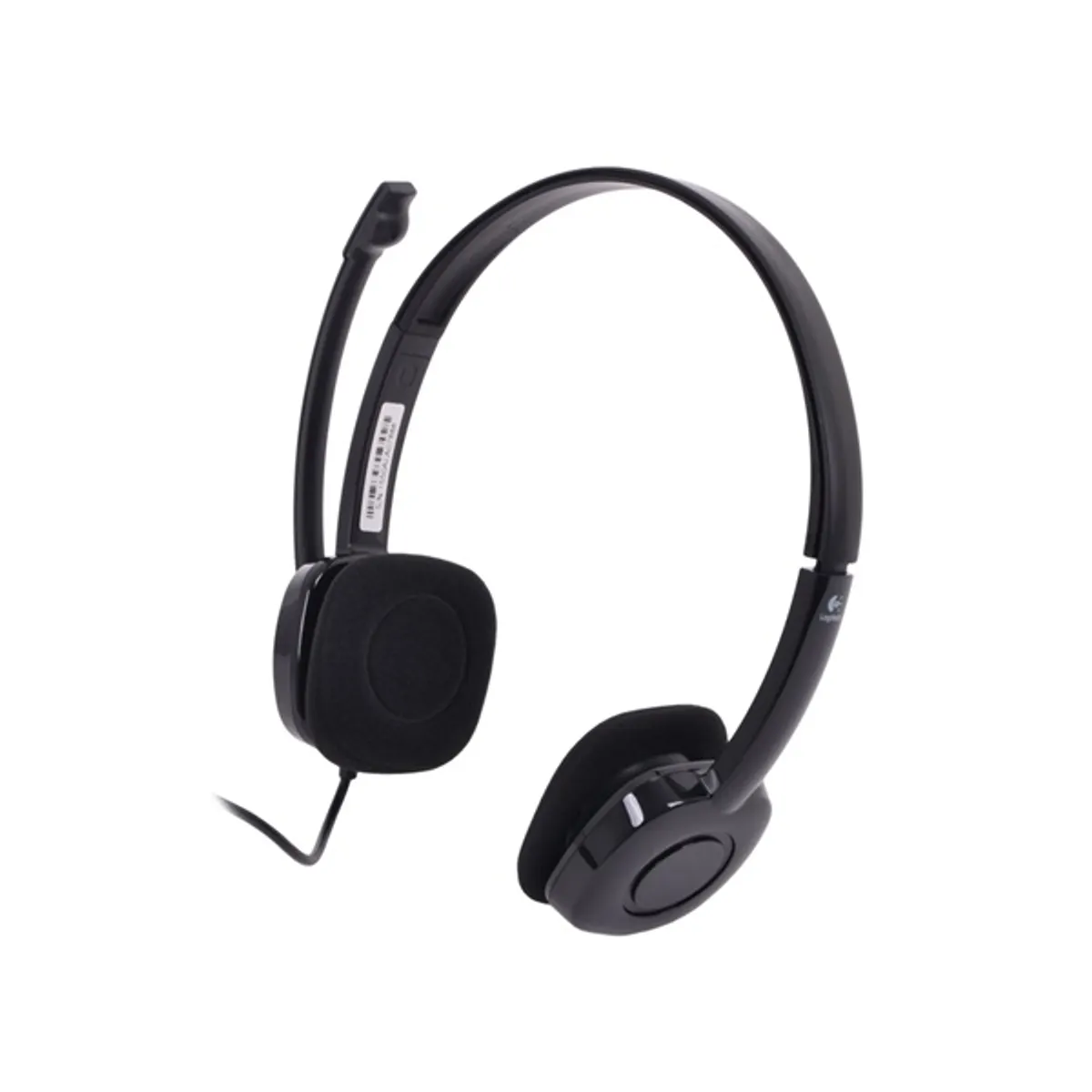 LOGITECH 981-000589 H151 fejhallgató sztereó vezetékes 3,5 mm mikrofon fekete #1