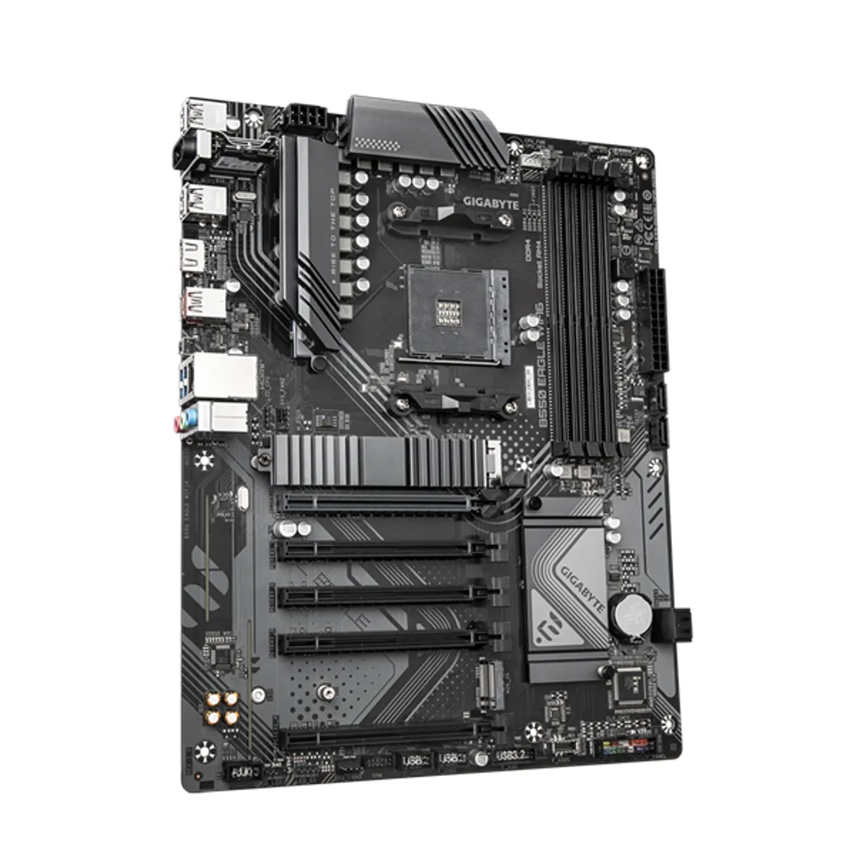 GIGABYTE B550 EAGLE WIFI6 alaplap AM4 foglalat ATX WiFi6 M.2 PCIe4.0 DDR4 128GB #1