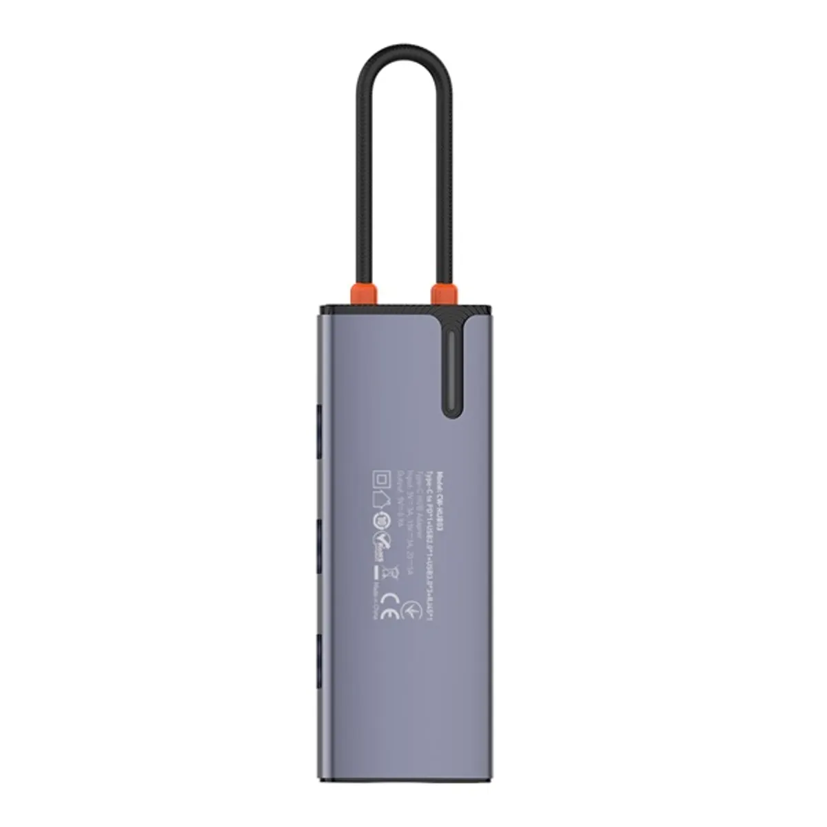 COLORWAY CW-HUB03 USB-elosztó dokkolóállomás USB-C PD 100W USB-A 3.0 x3 USB-A 2.0 RJ45 #9