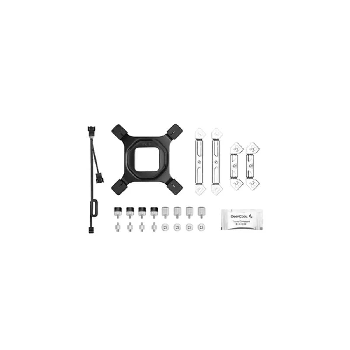 DeepCool R-AG620-BKNNMN-G-1 AG620 processzorhűtő 12 cm ventilátor 1850 RPM 67.88 CFM zaj 29.4 dB kompatibilis LGA1150-LGA1200-AM4-AM5 #2
