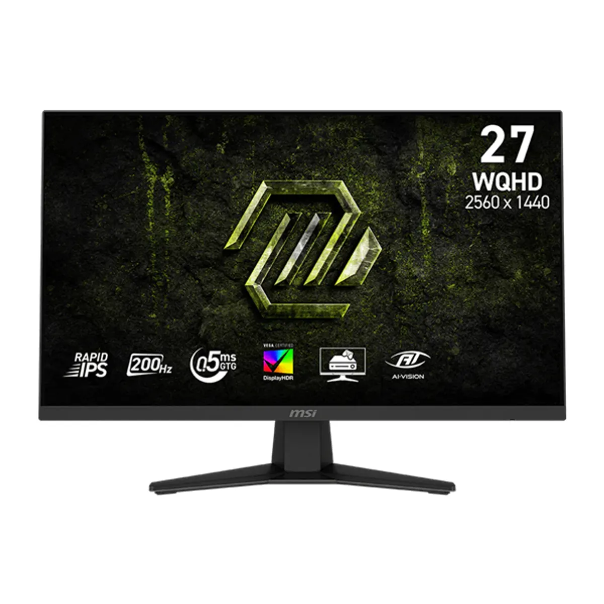 MSI DT 9S6-3CE41H-067 Gaming monitor 27" ips 2560x1440 200 hz 0,50 ms hdr 16:9 fekete #1