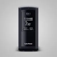 CYBERPOWER VP1000ELCD Szünetmentes tápegység Line-interaktív 1000VA 550W USB-soros 4 ms átkapcsolás 3 AU aljzat beépített adatvonal-védelem