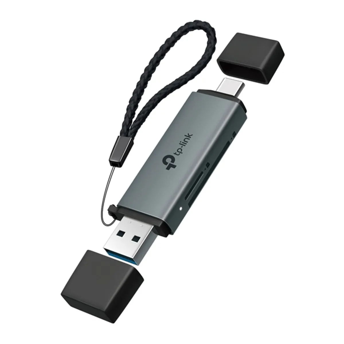 TP-LINK UA430D kártyaolvasó USB 3.1 Type-C Type-A 2 rekesz MicroSD SD 200 MBps #1