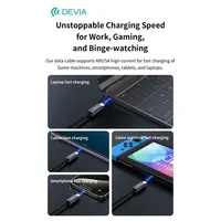 Devia ST108721 Extreme speed PD 240W Type-C Type-C adat és töltőkábel fekete 2 m #6