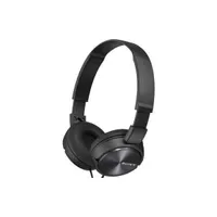 Sony MDRZX310APB.CE7 MDR-ZX310APB fekete 30 mm dinamikus hangszóró, zárt kialakítás, összecsukható fejpánt, beépített mikrofon és vezérlőgomb, 3,5 mm jack #1