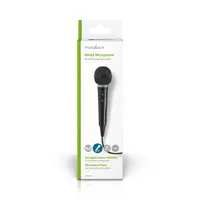 Nedis MPWD01BK dinamikus mikrofon XLR 3 tűs kapcsoló 5 m 80 Hz-12 kHz -75 dB 600 ohm #3