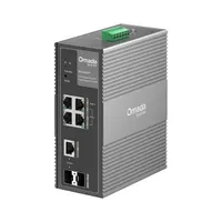 TP-LINK IES206GPP Ipari Gigabit PoE Kapcsoló 4 RJ-45 1 Combo SFP 1 SFP