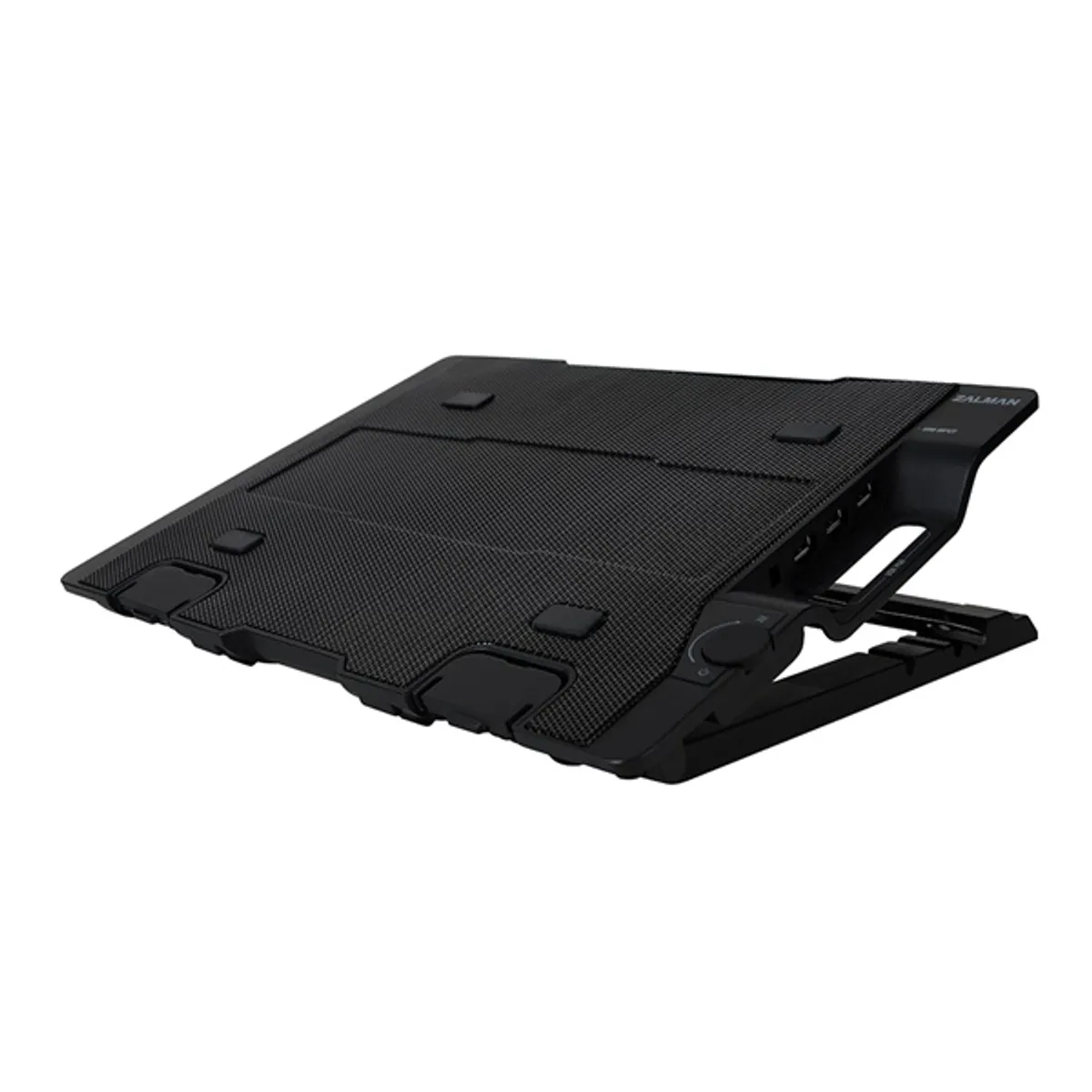 Zalman ZM-NS2000 NS2000 notebook hűtőpad 200 mm ventilátor USB hub 3x USB 2.0 állítható dőlésszög 4 fokozat kompatibilis 17" #1