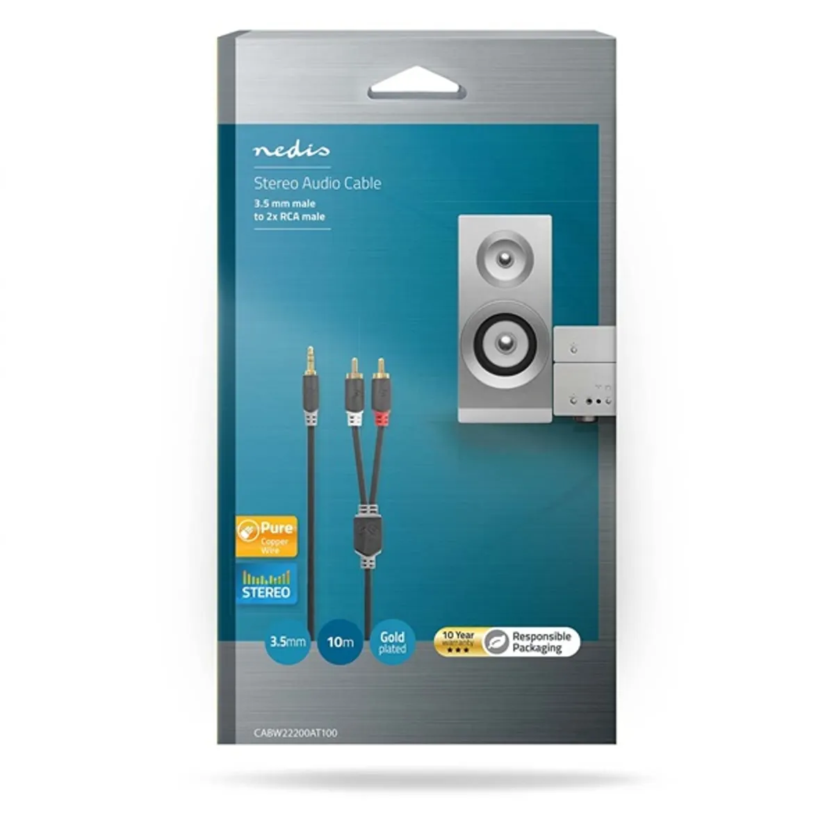 NEDIS CABW22200AT100 kábel #3