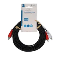 Nedis CAGL24200BK100 Sztereó RCA-kábel 2x RCA dugó 10 m #3