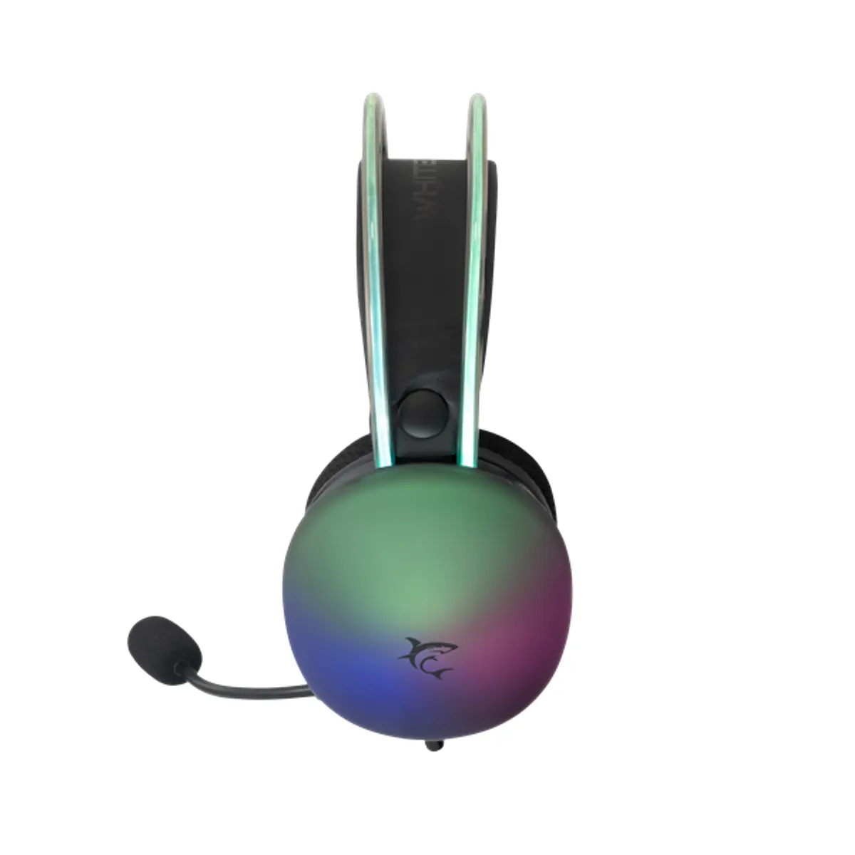 Whiteshark WS GH-2342B fejhallgató 2 db 3,5 mm és USB világítás mikrofon igen stereo fekete vezetékes PC-PS4-5-XBOX-MAC #2