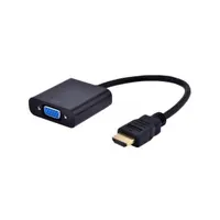 Gembird A-HDMI-VGA-04 HDMI-VGA átalakító 0,15 m HDMI 1.4 fekete