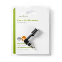 Nedis MICMJ100BK mikrofon 3,5 mm omnidirekcionális frekvencia 100 Hz-10 kHz impedancia 2200 ohm fekete #5