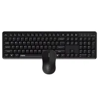 RAPOO 00229634 8150M Silent vezeték nélküli billentyűzet és egér 2,4 GHz Bluetooth 4.0 Bluetooth 5.0 12 hónap üzemidő Magyar kiosztás