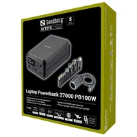 SANDBERG 421-13 Laptop powerbank 27000 mAh PD100W #7