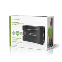 NEDIS VCON3461BK HDMI SCART konverter 1 irányú Full hd 1080p usb tápegység