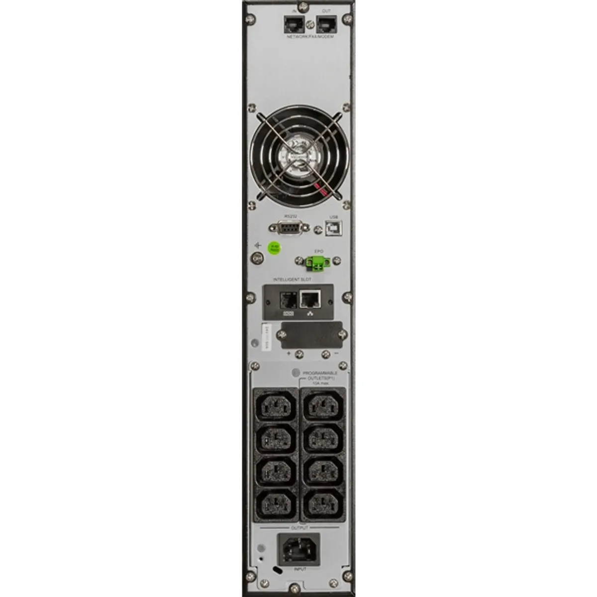 iPOWER UPS1000-I-RT2KVA-4B Online UPS 2 kVA USB Rack-be szerelhető 2000 VA #2